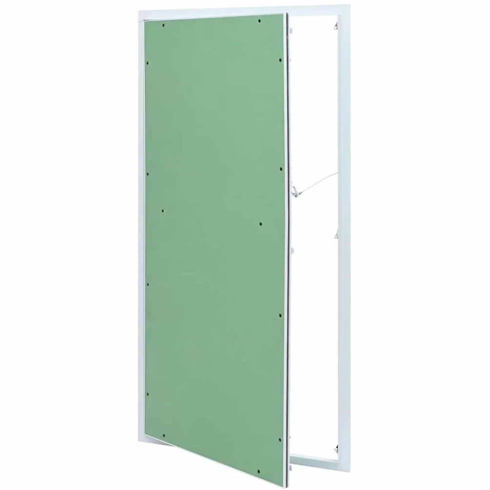 Genérico Panel de Acceso Verde y Plata 55 x 105 cm Aluminio y Pladur,Bricolaje,Materiales de construcción,Trampas,Verde,4018463