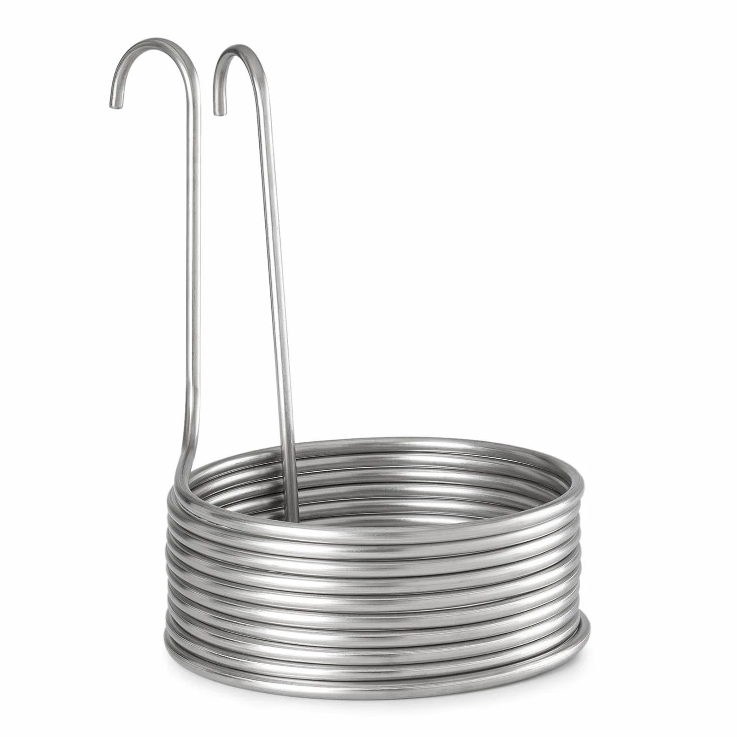 KLARSTEIN Refrigerador de inmersión - Enfriador Espiral Ascendente, Remojado Malta, Diámetro 25,5 cm, Acero Inoxidable, Circuito refrigeración Cerveza, 100°C a 20°C en 30 min