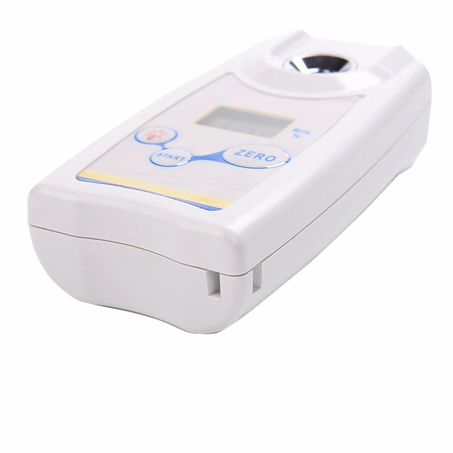 Refractómetro Digital Medidor Sacarímetro Densímetro For Fruta Vino Cerveza Concentración De Azúcar Probador 0.0-53% MedicióN De PrecisióN