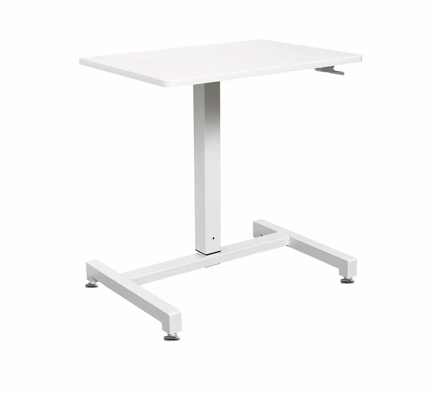100001 Altura Regulable, Acero, Madera, Blanco, 69cm(L) x 48cm(W)