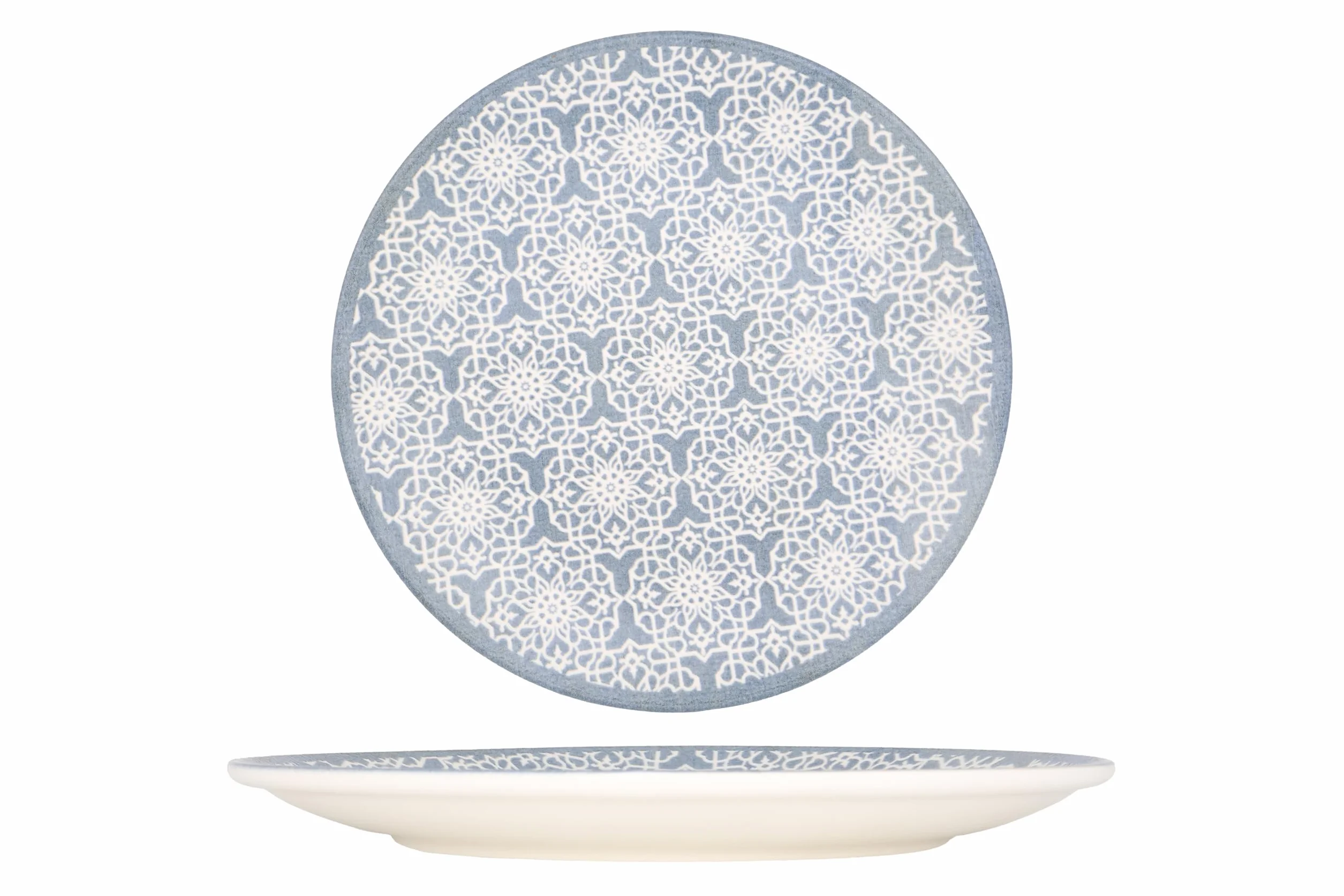 Kütahya Porselen Juegos de vajilla (Medium) - Casa Blue - 24 piezas - 6 Personas - Porcelana