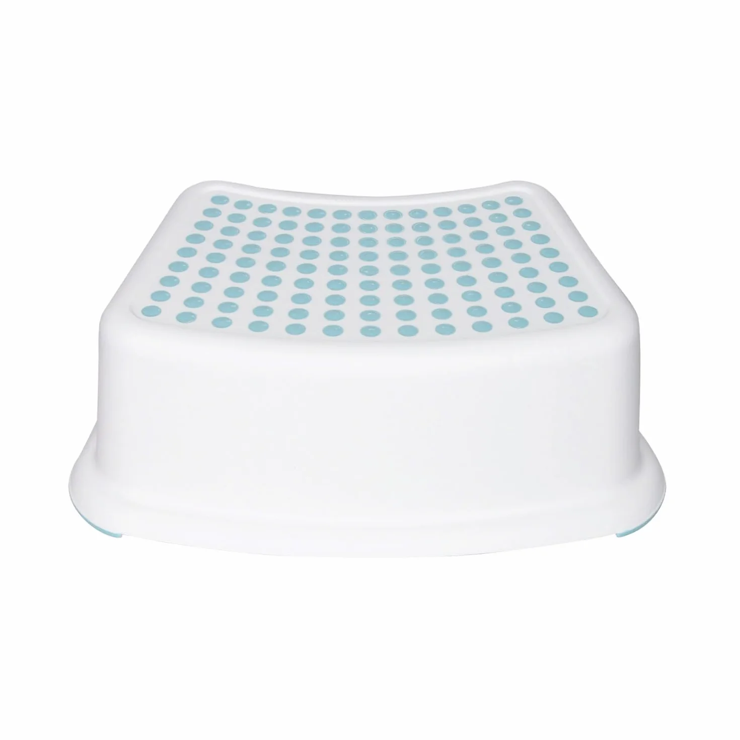 7H SEVEN HOUSE Escalones Infantiles de 1 Peldaño 35x25x13cm TinySteps Blanco/Azul