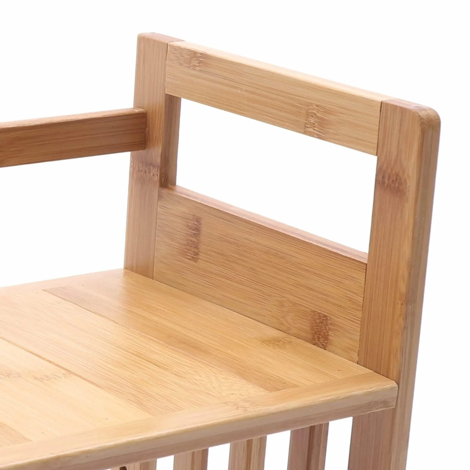 Estante Librería De Sobremesa - Estantería Pequeña De Sobremesa, Con Estantería De Mesa De Bambú De 3 Cajones, Estante De Exhibición De Almacenamiento De Juego De Té Para Sala De Estar