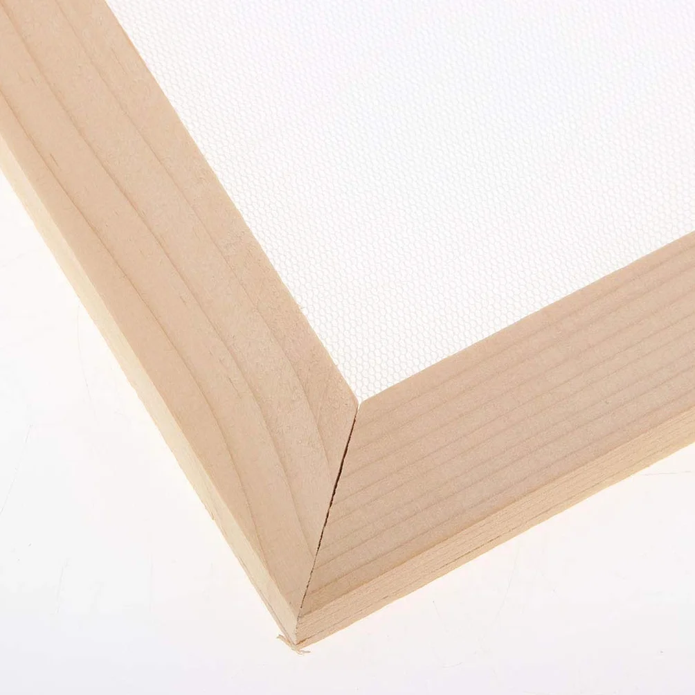 POFET Papel de Madera Método Antiguo Molde Pantalla Manualidades 20 x 30 cm