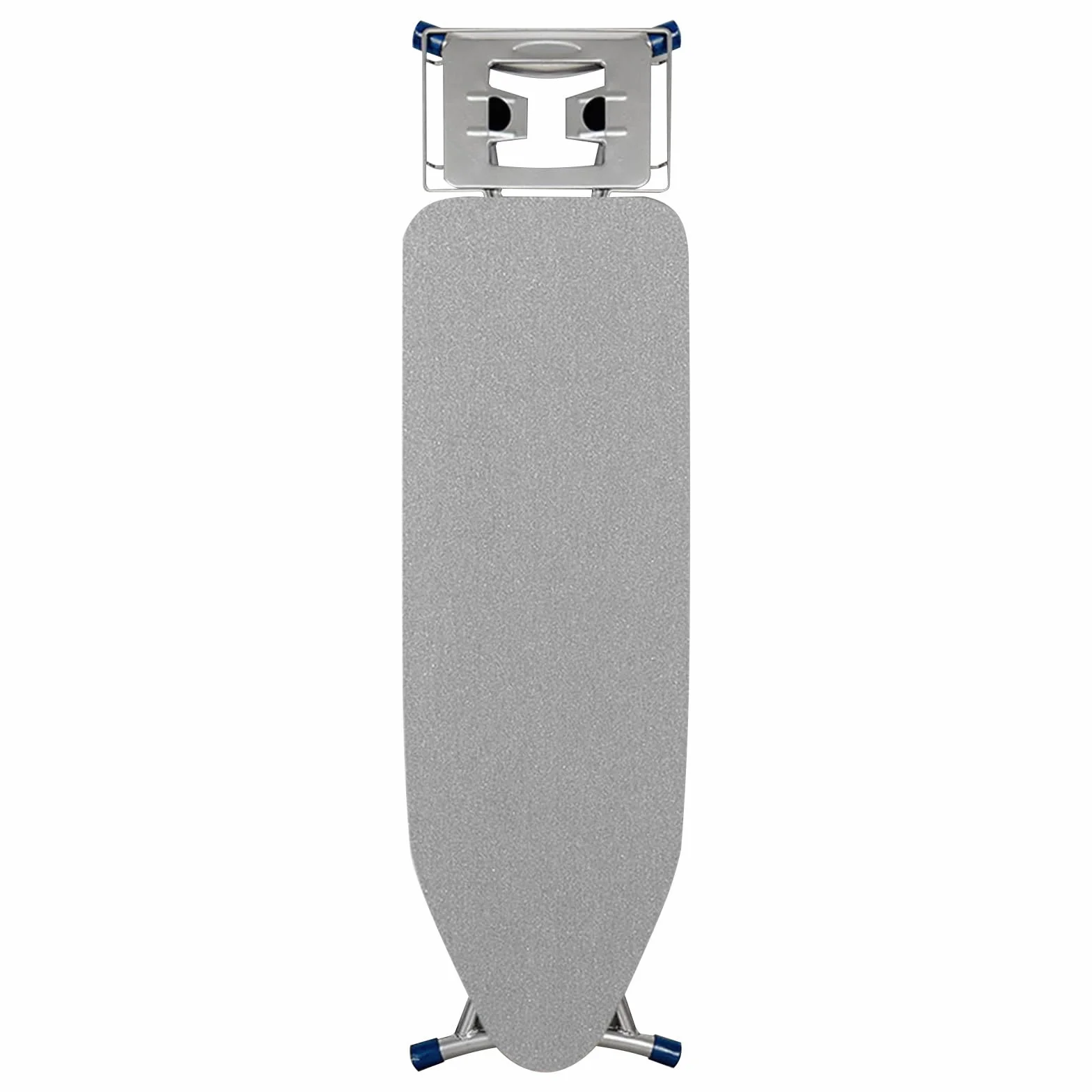Tabla de Planchar Grande 5 Altezza Regolabile con Supporto per Ferro y Soporte para Mangas, Mesa Planchar Plegable de Tamaño Completo con 1 Funda de Repuesto, Gris