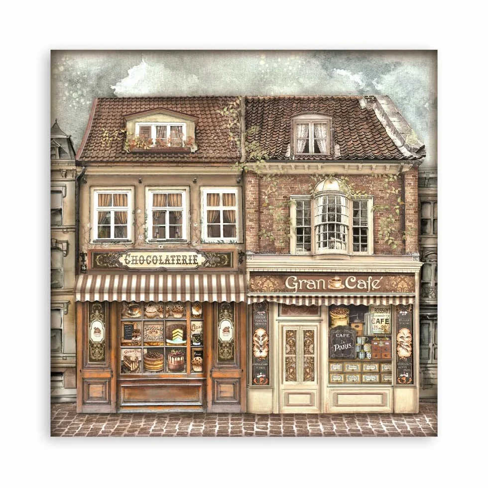 Scrapbooking Pad 20,3 x 20,3 cm (8 x 8 pulgadas) Coffee and Chocolate