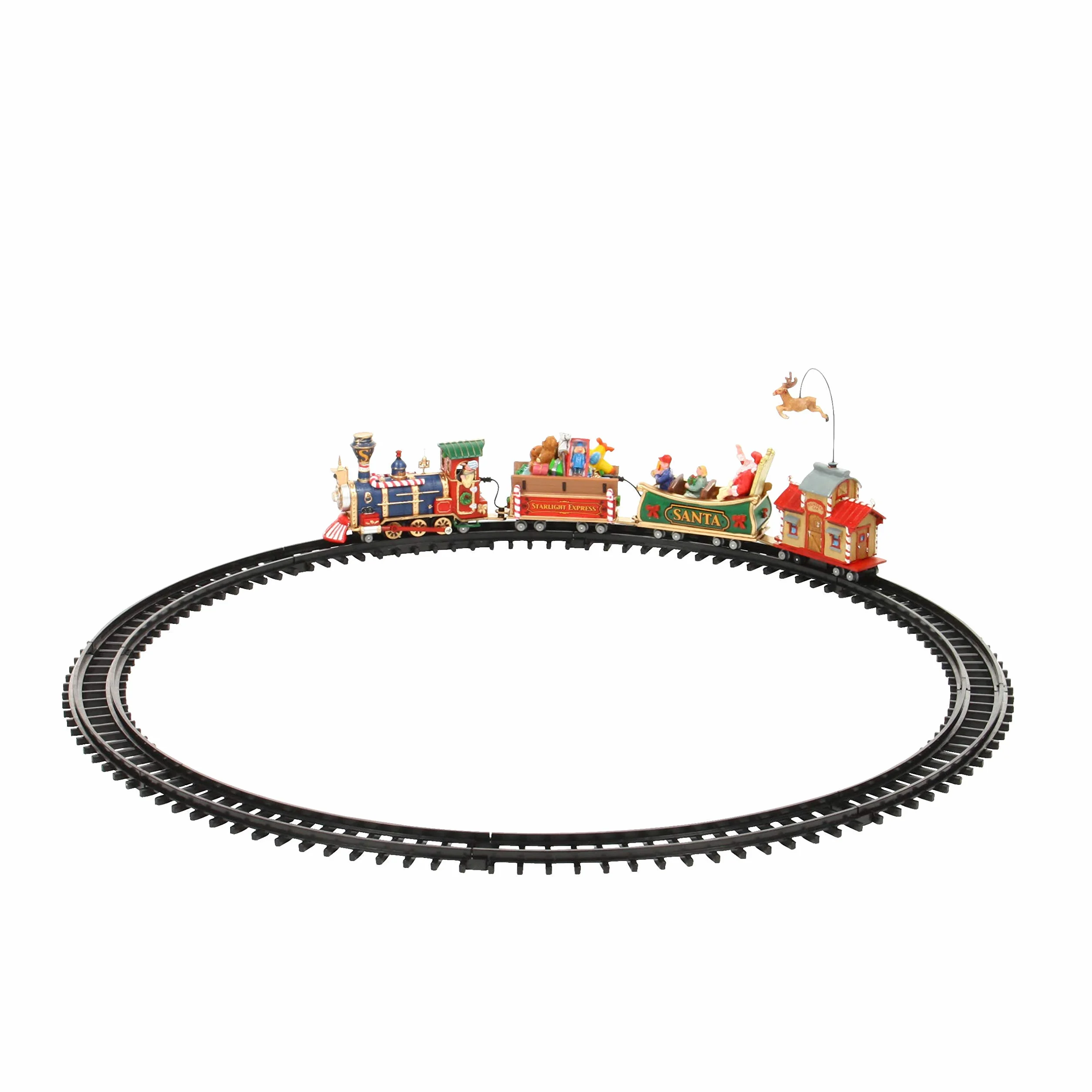 Lemax- Christmas Village - Sights & Sounds: The Starlight Express - (04232), Multicolor