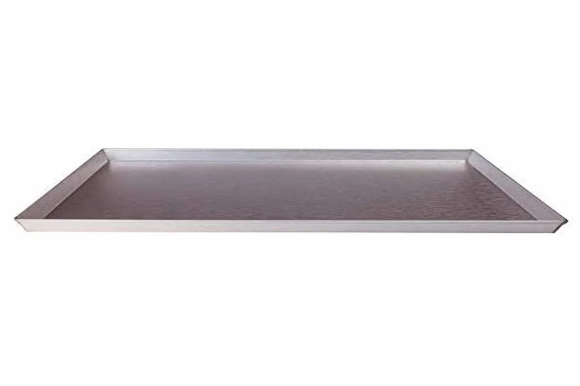 Pentole Agnelli Pastelería y pizza Bandeja de malla de aluminio, 80 x 60 x 2 cm