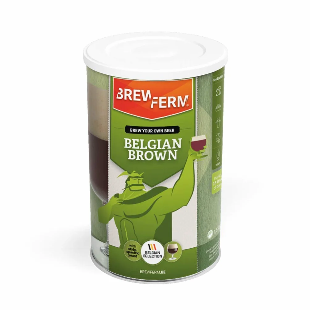 Brewferm - Kit de cerveza, color marrón